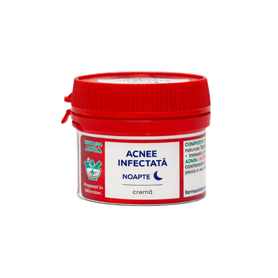 Acnee infectată - Cremă de Noapte