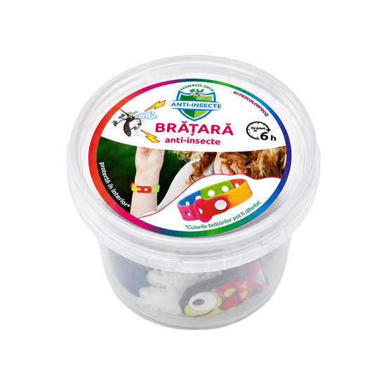 Anti-insecte - Ulei esential + Bratara