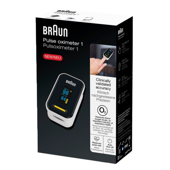 BRAUN PULSEOXIMETRU 1