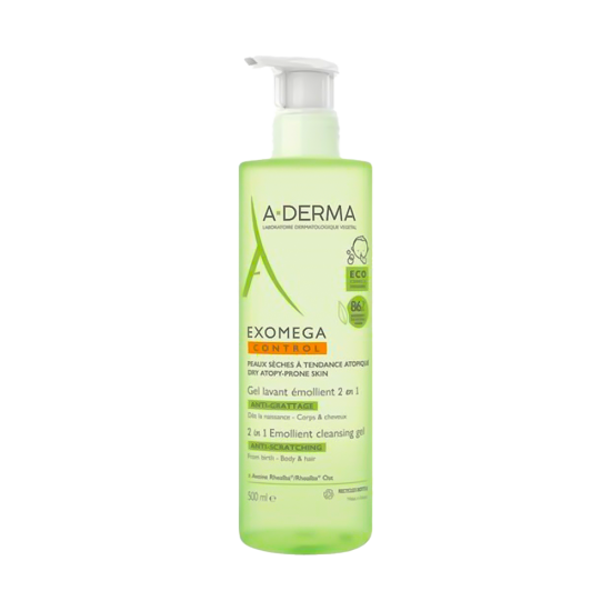 Aderma Exomega control gel 2 in 1 500 ml