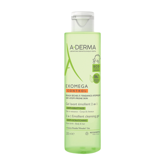 Aderma exomega control gel 2 in 1 200ml