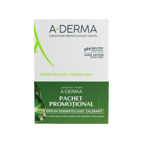 Aderma sapun dermatologic pachet promotional