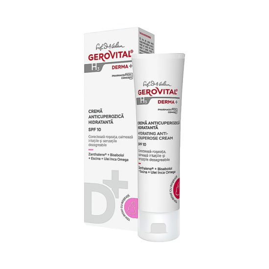 Gerovital GH3D+ Crema Anticuperozica SPF10 50ml