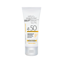 Gerovital GH3D+ SUN crema de fata natural spf50 50ml