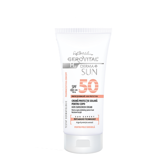 Gerovital GH3D+SUN crema copii SPF50 100ml