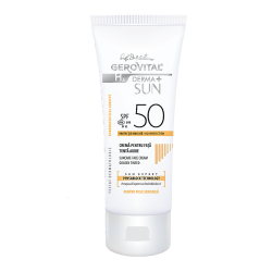 Gerovital GH3D+sun crema de fata aurie spf50 50ml