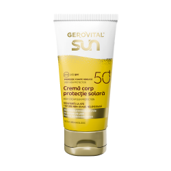 Gerovital GSUN Crema corp protectie solara SPF50+ 150ml
