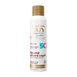 Gerovital GSUN Sensitive spuma solara copii SPF50+ 150ml