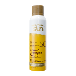 Gerovital GSUN Spuma protectie solara SFP50 150ml
