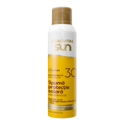 Gerovital GSUN Spuma protectie solara SPF30 150ml