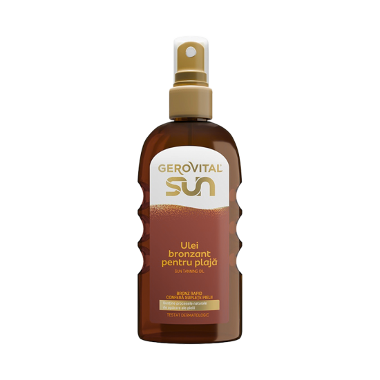 Gerovital GSUN Ulei bronzant pentru plaja 150ml