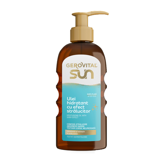 Gerovital GSUN Ulei hidratant cu efect stralucitor 150ml