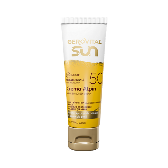 Gerovital GSUN crema alpin fata spf 50 30ml