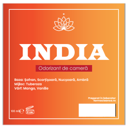 Odorizant de cameră India – 100ml