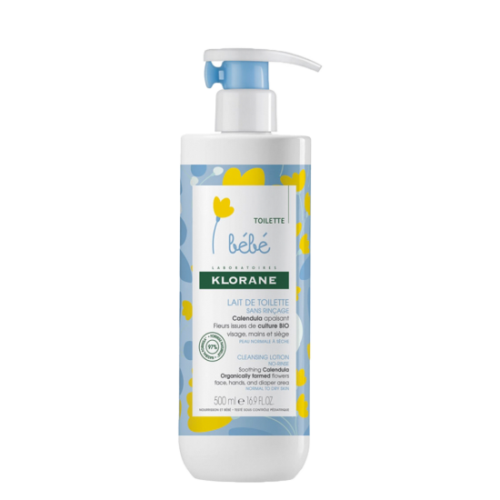 Klorane Bebe Lapte de toaleta 500ml 