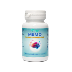 Memo Lecitină + Omega 3 + Nad