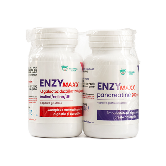 Pachet Digestiv VitalEnzim + PANCREATINA