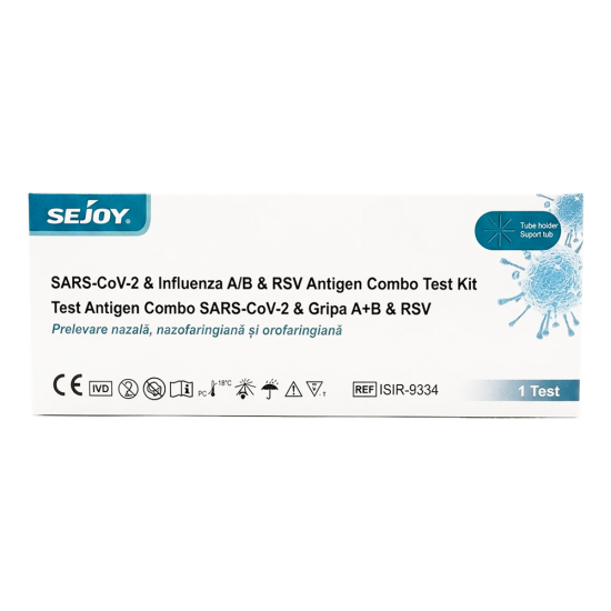 SARS-CoV-2 & Gripa A+B & RSV Antigen Test Combo 4 in 1