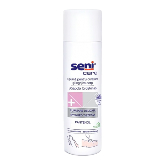 SENI Care Spuma ingrijire corp 500ml