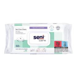 SENI Care servetele umede aloe si alantoina 68 buc