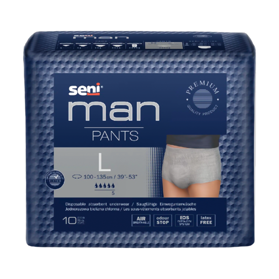 SENI Man Pants L x10 buc