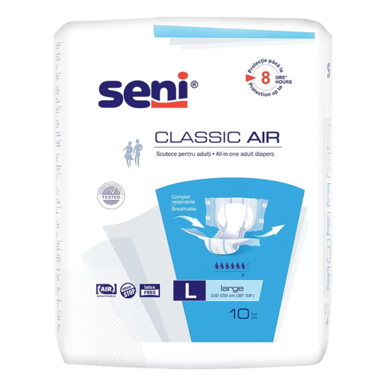Seni Classic Air L x10 buc
