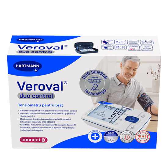 TENSIOMETRU PENTRU BRAȚ HARTMANN VEROVAL DUO CONTROL