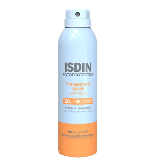 Uriage Isdin Fotoprotector Spray Transparent Wet Skin SPF50+ 250ml