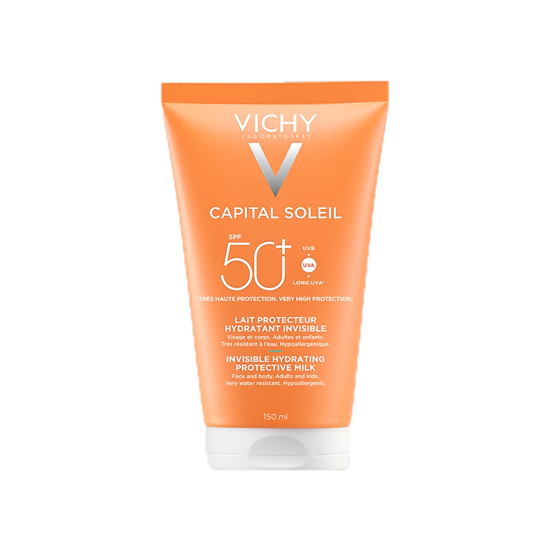 Vichy Capital Soleil Lapte hidratant fata si corp spf50+ 150ml