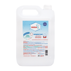 DEZINFECTANT SOLUTIE 80% ALCOOL - 5L - HIGIAnca 