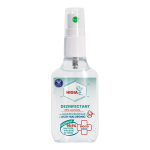 DEZINFECTANT SOLUȚIE 70% ALCOOL cu Uleiuri Esențiale și Acid Hialuronic - 50ml HIGIAnca