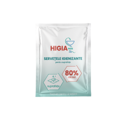 SERVETELE IGIENIZANTE HIGIANCA 80% ALCOOL