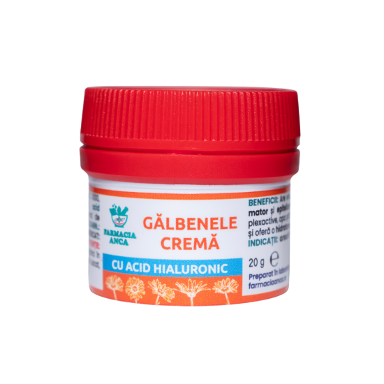 Galbenele - Crema cu Acid Hialuronic 20g