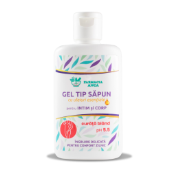Intim - Gel tip sapun cu uleiuri esențiale - 60 ml