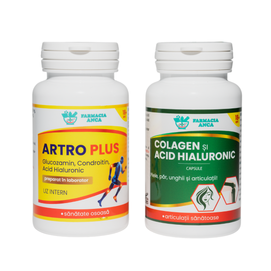 PACHET - Artro Plus + Colagen și Acid Hialuronic