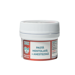 Pastă mentolată cu Anestezină Pastă mentolată cu Anestezină