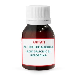 Solutie alcoolică cu acid Salicilic si Rezorcină