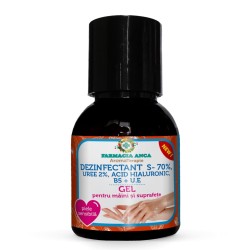 Dezinfectant S - 2% Uree , Acid Hialuronic, Uleiuri Esențiale, Alcool Concentrat 96°