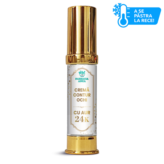 AUR 24K - Cremă contur ochi cu Aur 24k AUR 24K - Cremă contur ochi cu Aur 24k