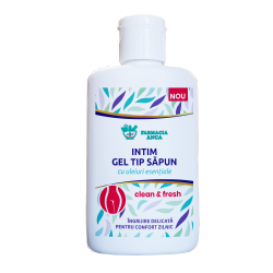 Intim - Gel tip sapun cu uleiuri esențiale - 60 ml