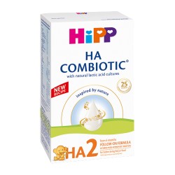 HIPP HA 2 LAPTE PRAF COMBIOTIC FORMULĂ NOUĂ* 350G