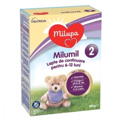 Milumil Lapte Praf 2 600g