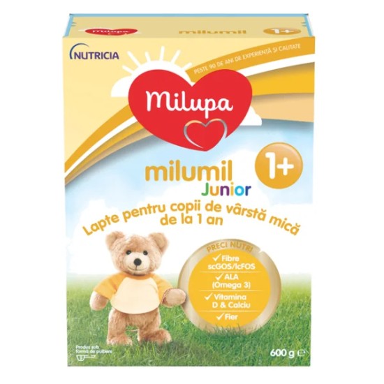 Milumil Lapte Praf Junior 1+ 600g Milumil Lapte Praf Junior 1+ 600g