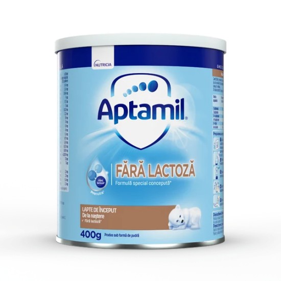 Milupa Aptamil Fără Lactoză 400g Milupa Aptamil Fără Lactoză 400g