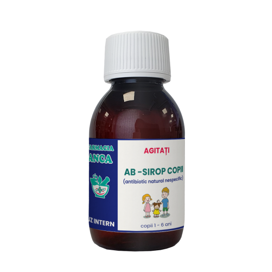 AB Antibiotic - Sirop natural copii 1-6 ani AB Antibiotic - Sirop natural copii 1-6 ani
