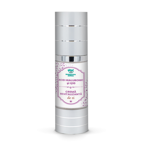 Acid hialuronic cu Q10 | Cremă revitalizantă de Zi Acid hialuronic cu Q10 | Cremă revitalizantă de Zi