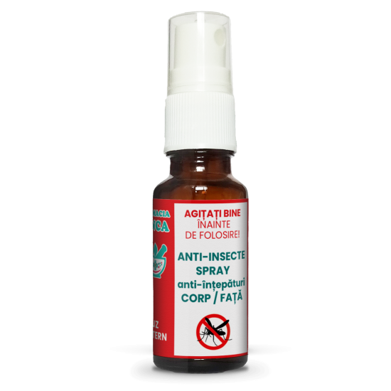 Anti-insecte - Spray de corp și față anti-înțepături