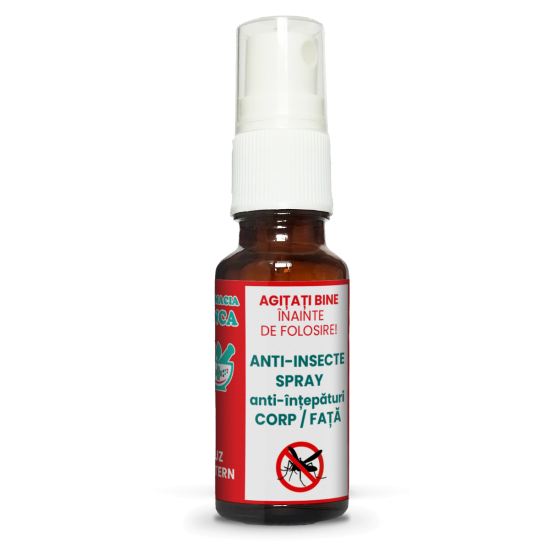 Anti-insecte - Spray de corp și față anti-înțepături Anti-insecte - Spray de corp și față anti-înțepături