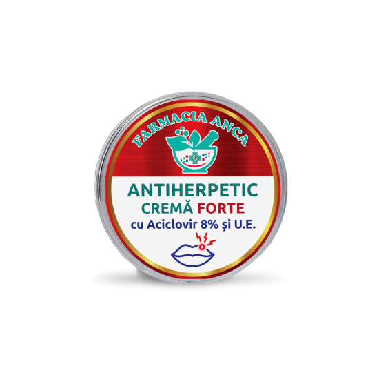 Antiherpetic - Cremă forte cu Aciclovir și Uleiuri Esențiale