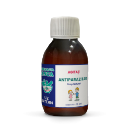 Anti-parazitar - Sirop natural pentru copii 6-12 ani